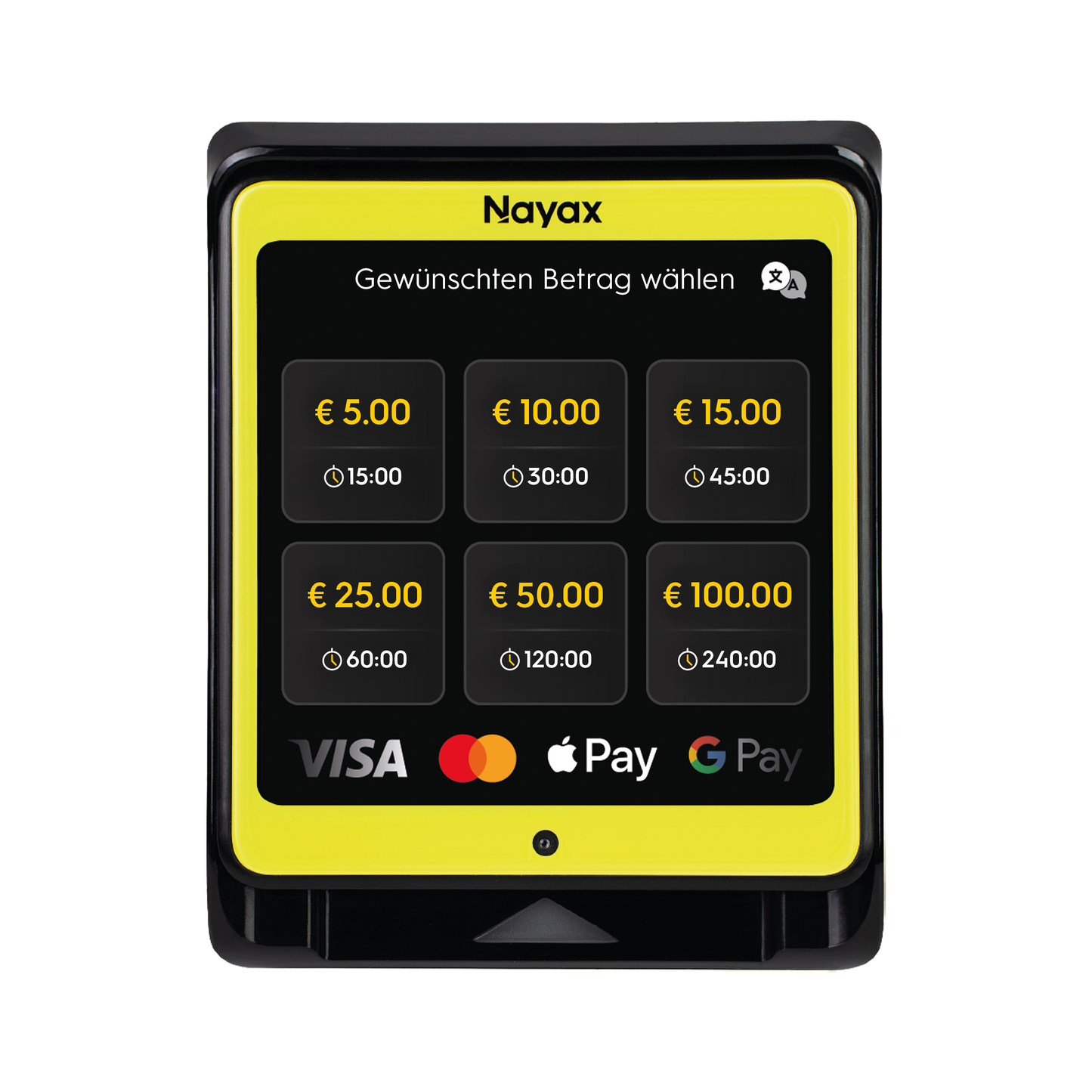 Nayax VPOS Media 4 Mini - Pulse-Bundle