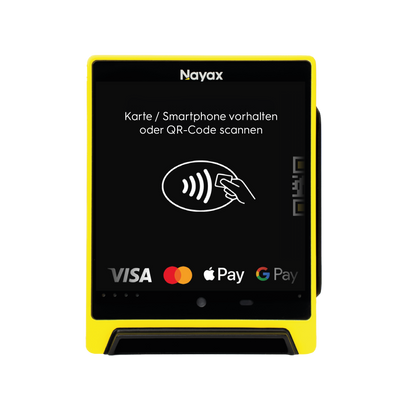Nayax VPOS Media 4 - Universal-Anbaumodul für Kaffeemaschinen
