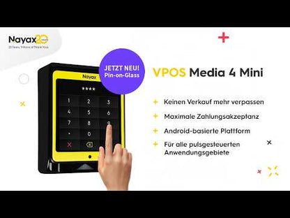 Nayax VPOS Media 4 Mini - Pulse-Bundle